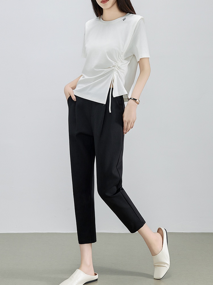 Large yard casual pants sports carrot pants for women