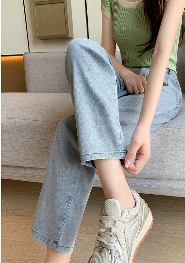 Harem jeans autumn wide leg pants for women