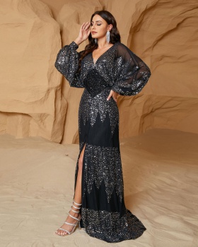 France style long dress dress for women