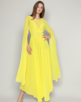 Autumn temperament dress slim long dress for women