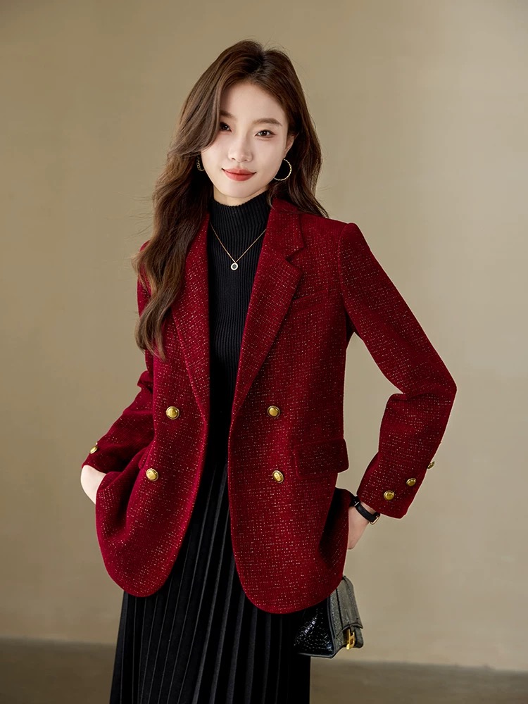 Temperament fashion business suit Casual coat for women