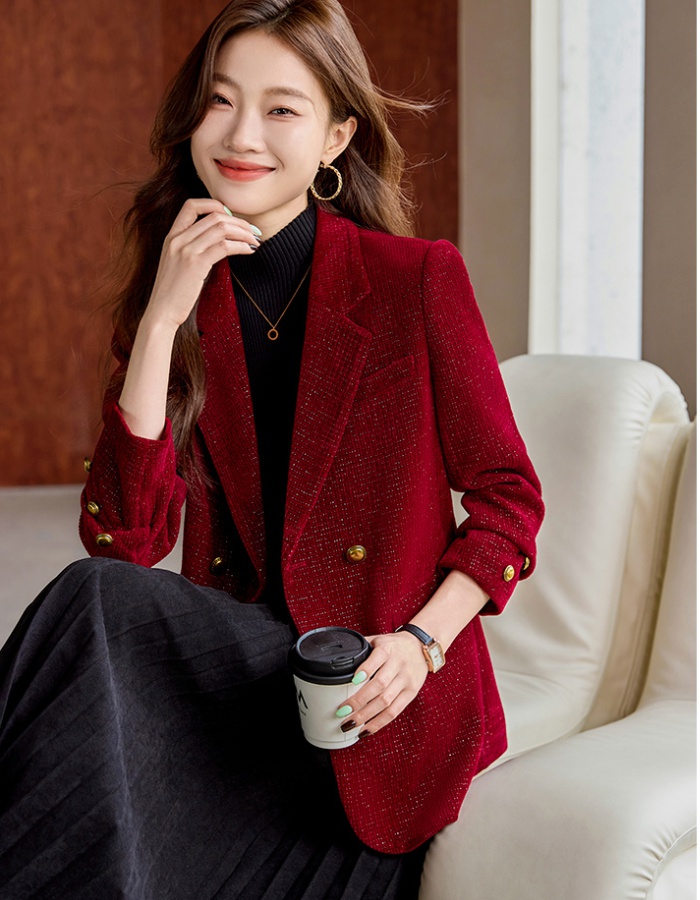 Temperament fashion business suit Casual coat for women