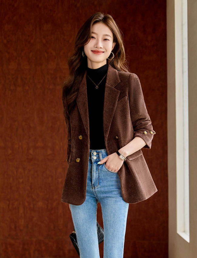 Temperament fashion business suit Casual coat for women