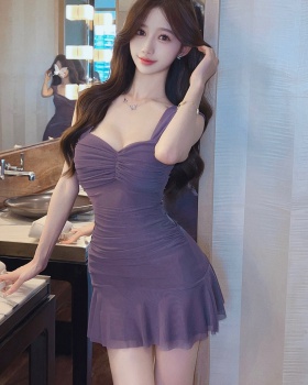 Package hip dress sexy sleeveless dress