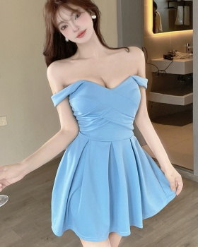 Low-cut tight sexy dress temperament sling fashion T-back