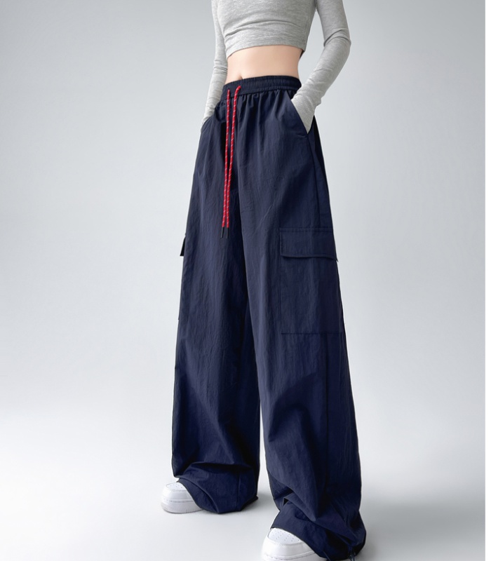 Straight casual pants American style sweatpants for women