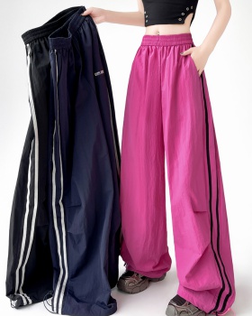 Wear sweatpants high waist casual pants for women