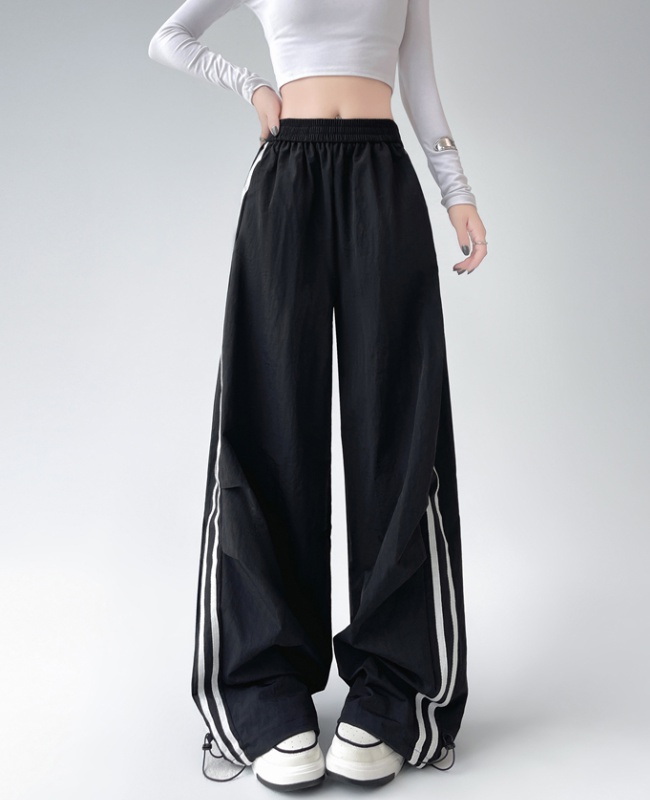 Wear sweatpants high waist casual pants for women