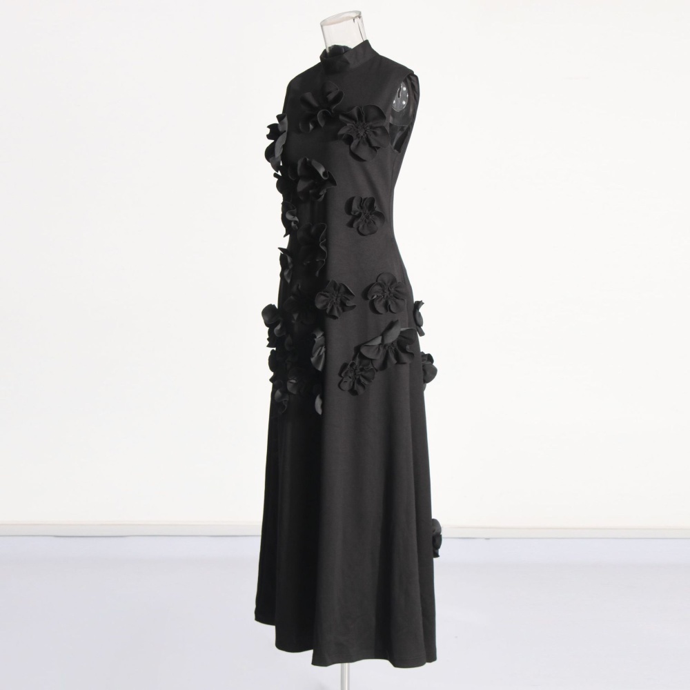 Temperament long dress European style dress for women