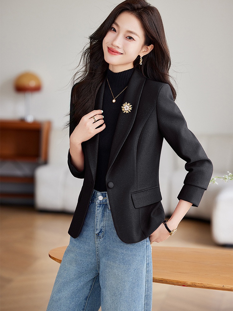 Temperament business suit small fellow coat for women