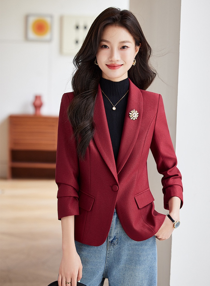 Temperament business suit small fellow coat for women