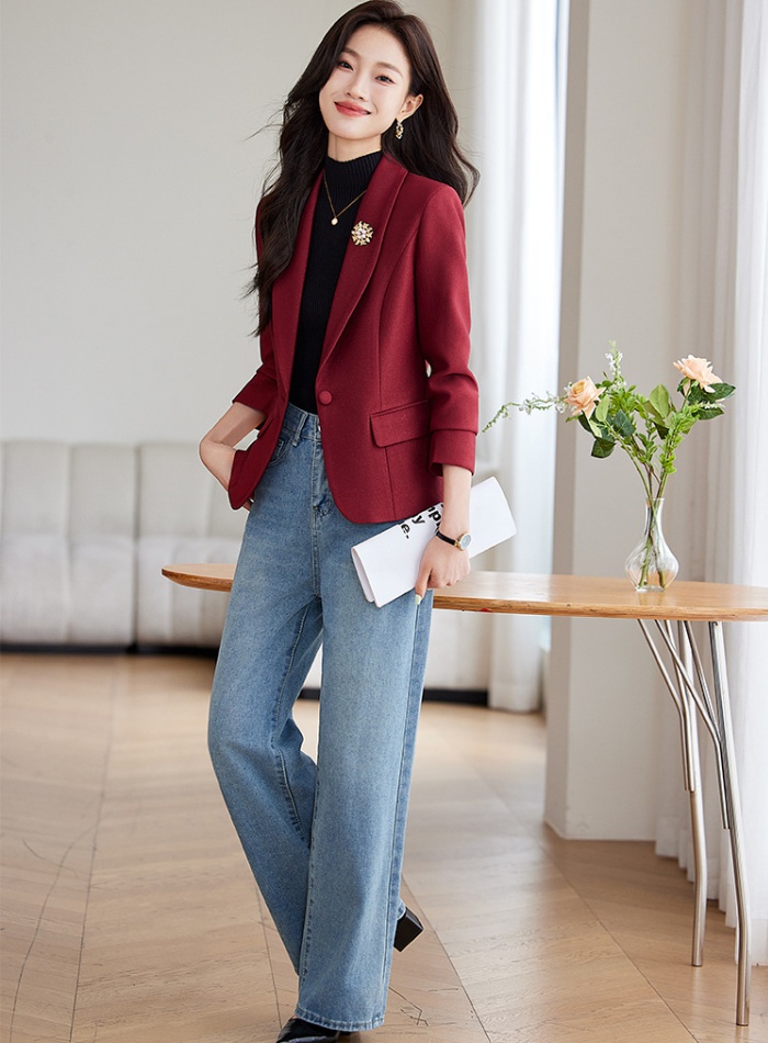 Temperament business suit small fellow coat for women