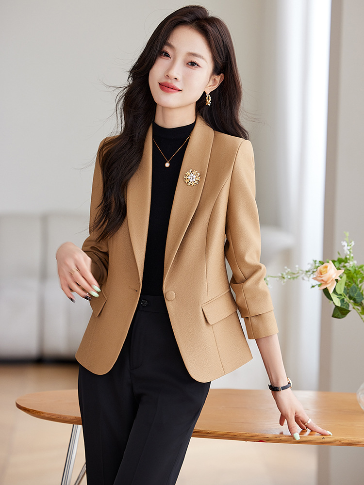 Temperament business suit small fellow coat for women