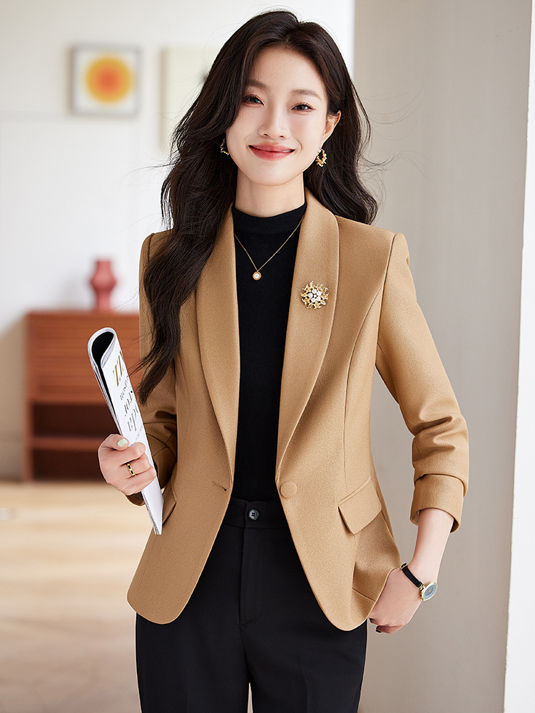 Temperament business suit small fellow coat for women