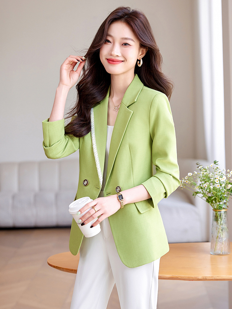 Autumn and winter business suit temperament coat for women