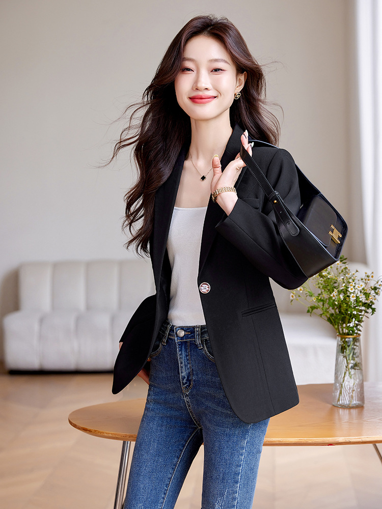 Korean style all-match business suit niche coat