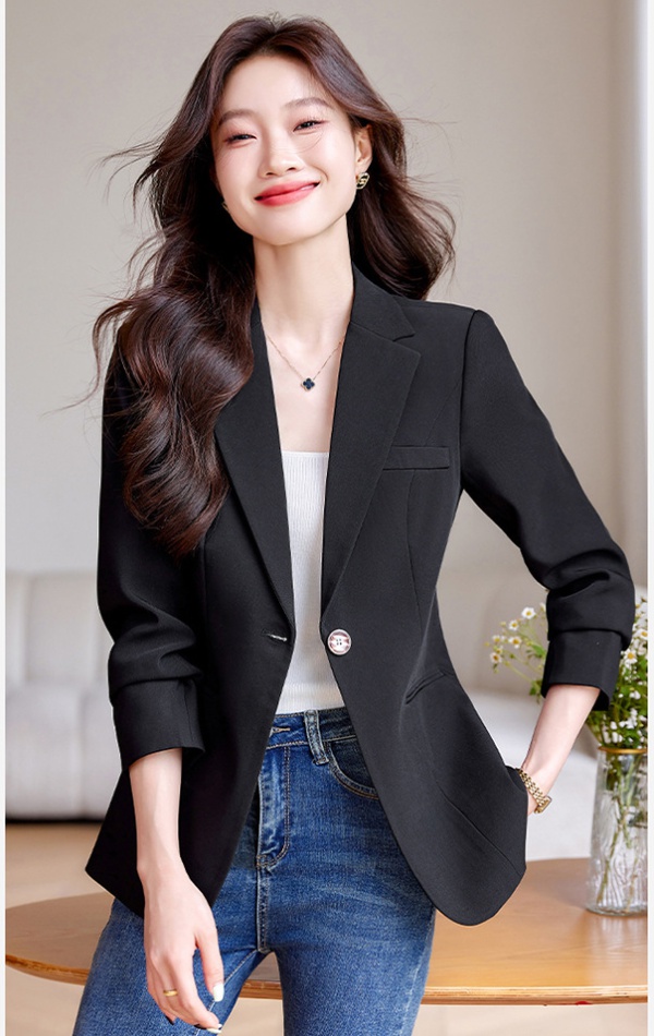 Korean style all-match business suit niche coat