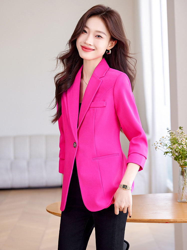 Korean style all-match business suit niche coat