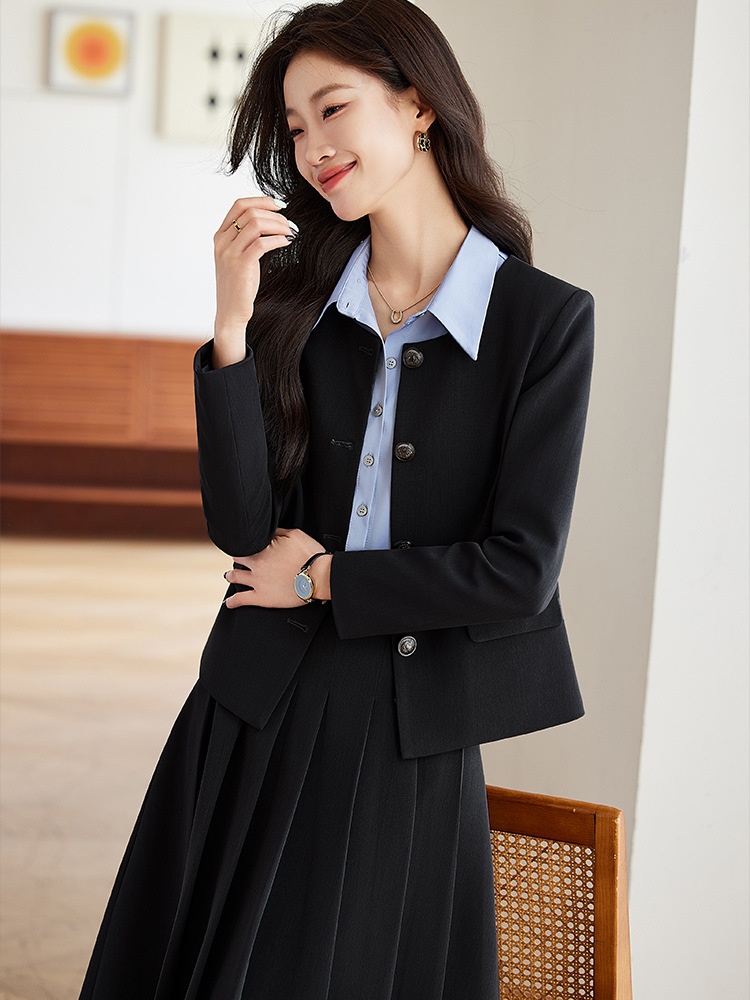 Temperament business suit summer skirt 2pcs set