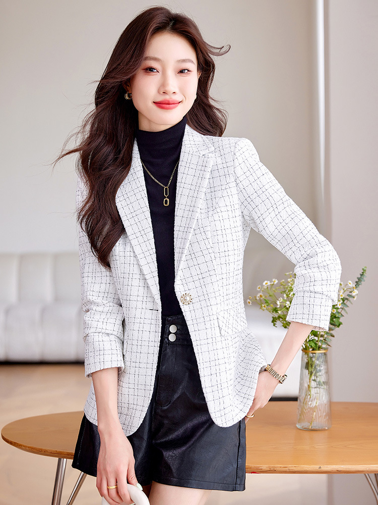 Spring and autumn business suit chanelstyle coat for women