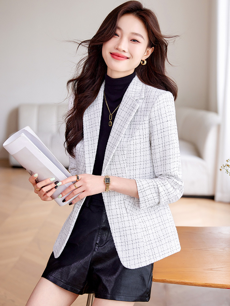 Spring and autumn business suit chanelstyle coat for women