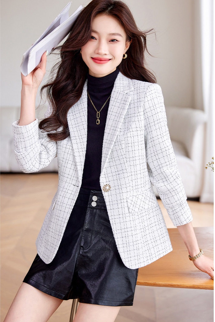 Spring and autumn business suit chanelstyle coat for women