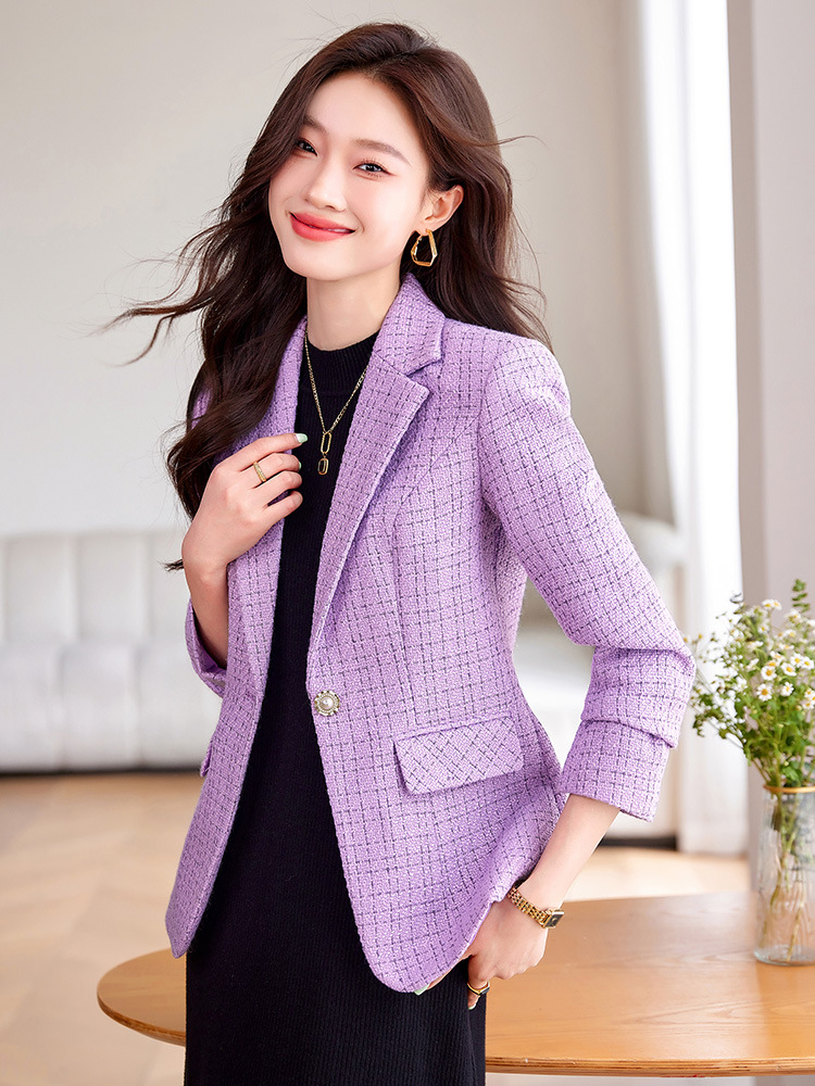 Spring and autumn business suit chanelstyle coat for women