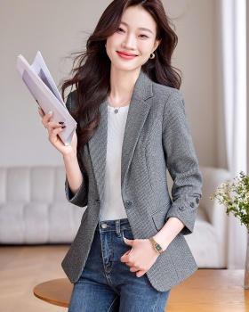 Fashion long sleeve coat spring and autumn tops