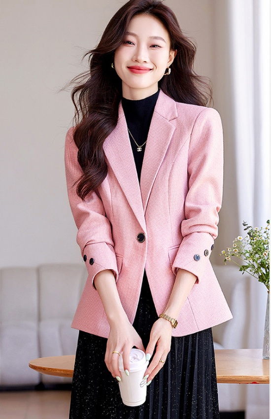 Fashion long sleeve coat spring and autumn tops