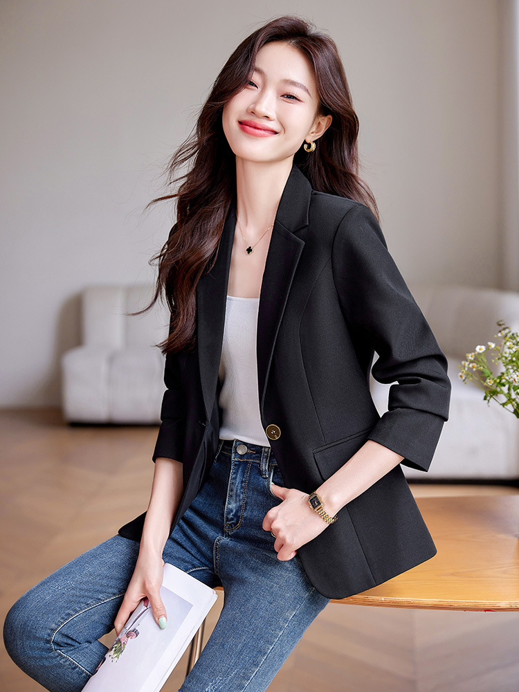 Temperament fashion business suit Casual spring coat