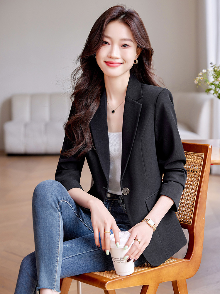 Temperament fashion business suit Casual spring coat