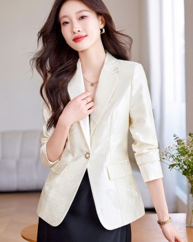 Niche summer commuting business suit temperament short coat