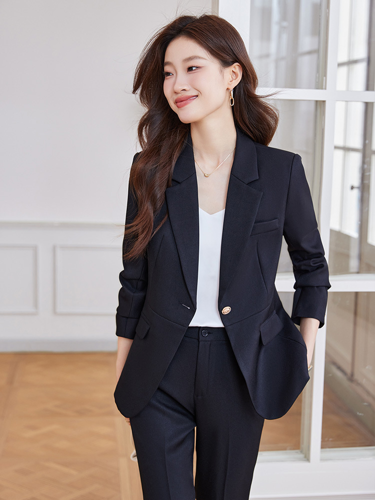 Spring and autumn business suit 2pcs set for women