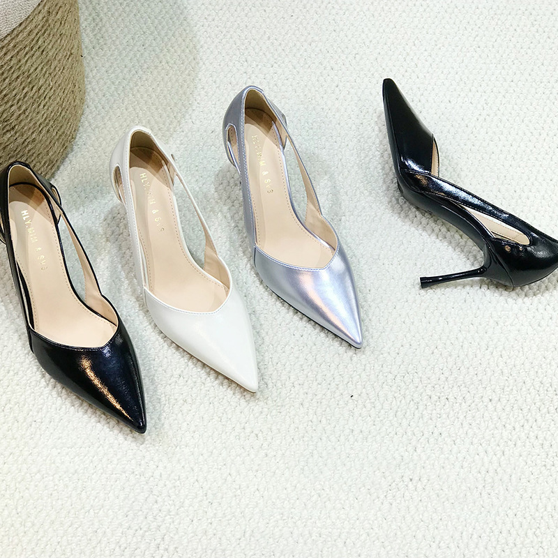 Summer shoes pointed high-heeled shoes for women