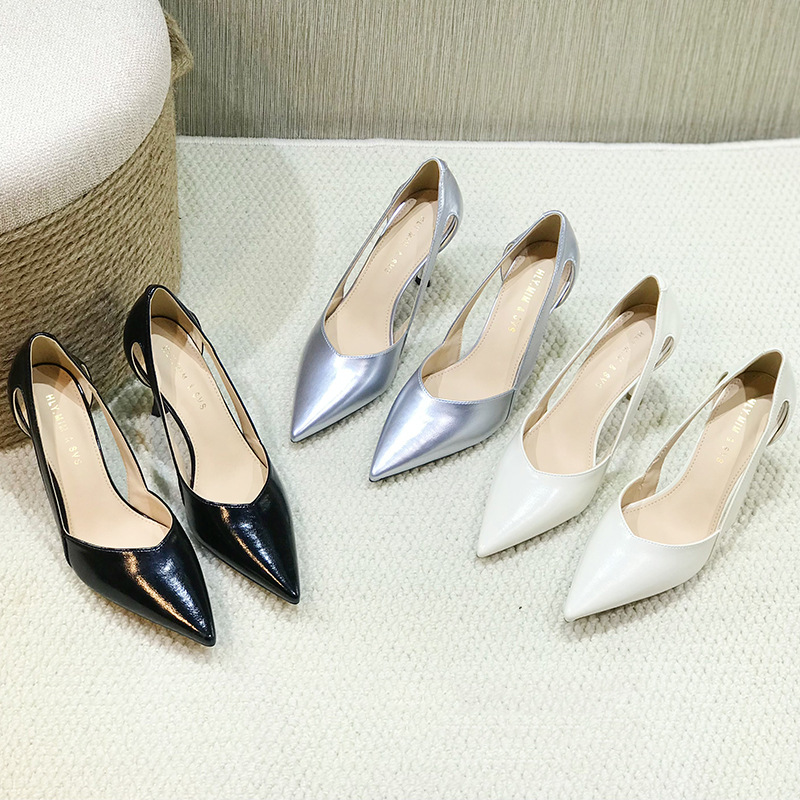 Summer shoes pointed high-heeled shoes for women