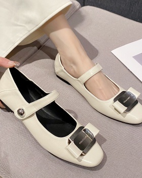 France style flattie retro shoes for women