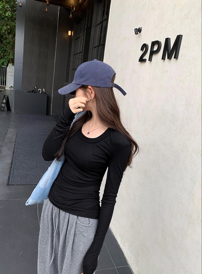 Long sleeve T-shirt air conditioning smock for women