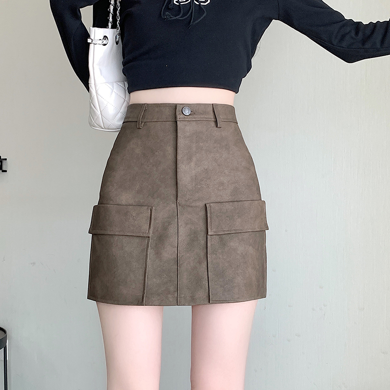 A-line work clothing American style short skirt for women