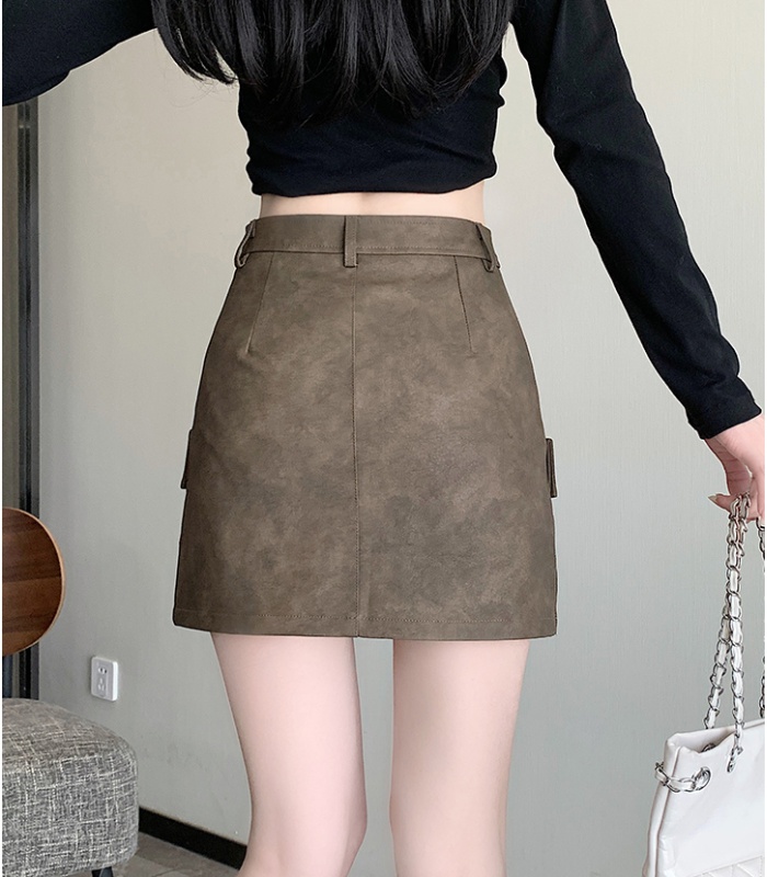 A-line work clothing American style short skirt for women