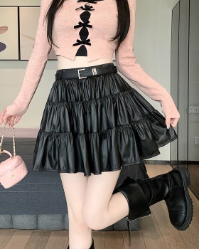 Splice skirt anti emptied short skirt for women