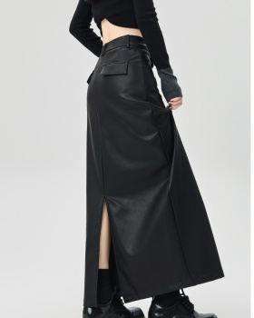 High waist one step skirt skirt for women