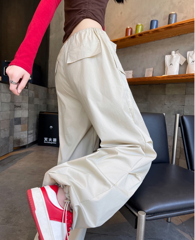 Autumn casual pants wide leg work pants for women