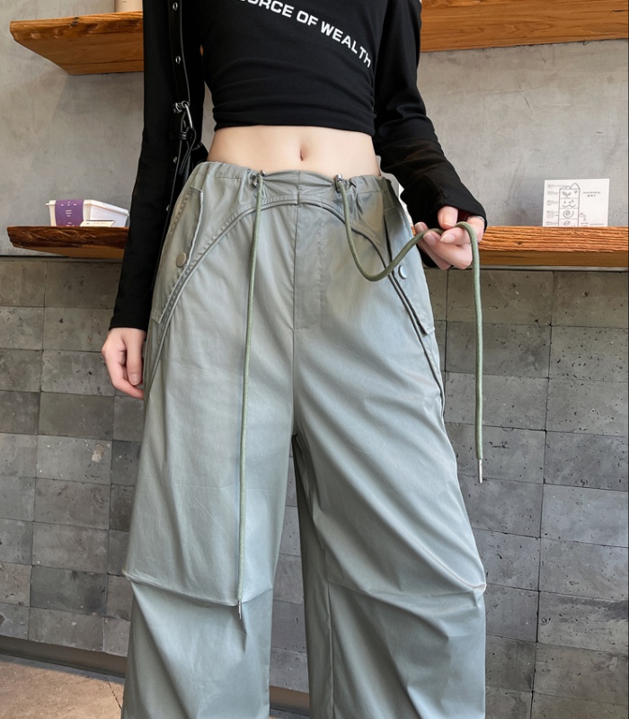 Autumn casual pants wide leg work pants for women