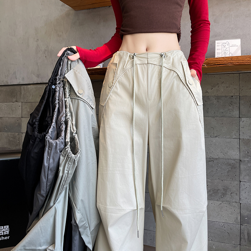 Autumn casual pants wide leg work pants for women