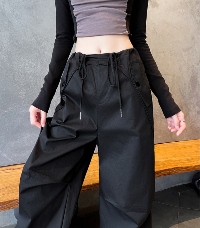 Autumn casual pants wide leg work pants for women