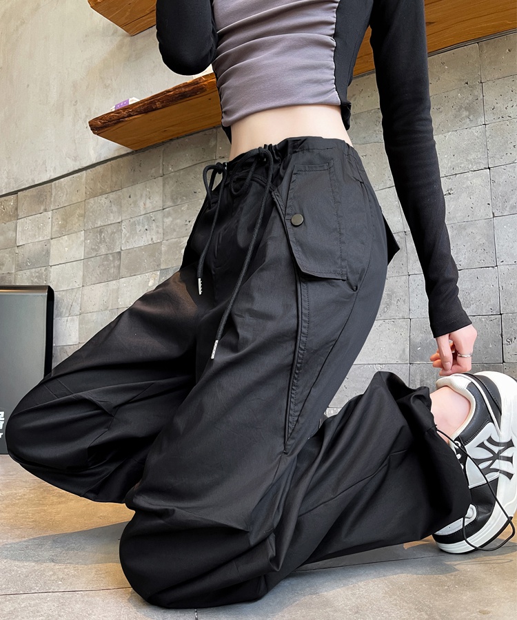 Autumn casual pants wide leg work pants for women