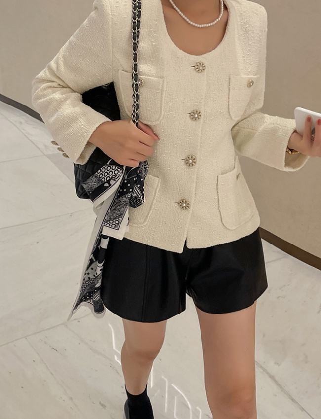 Temperament simple chanelstyle autumn jacket