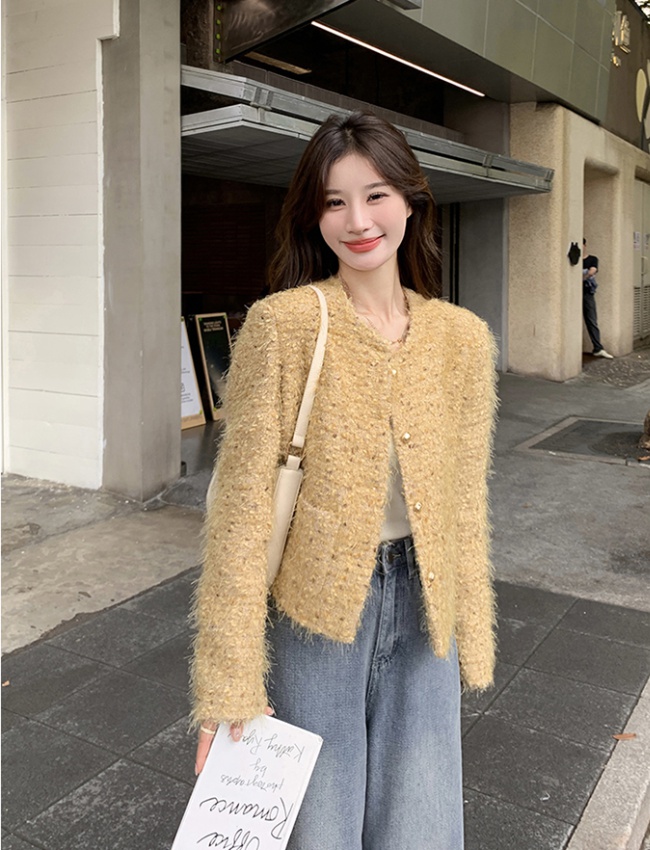 Chanelstyle temperament coat ladies France style tops