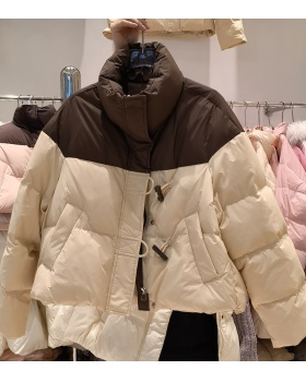 Small fellow loose cotton coat thick coat for women