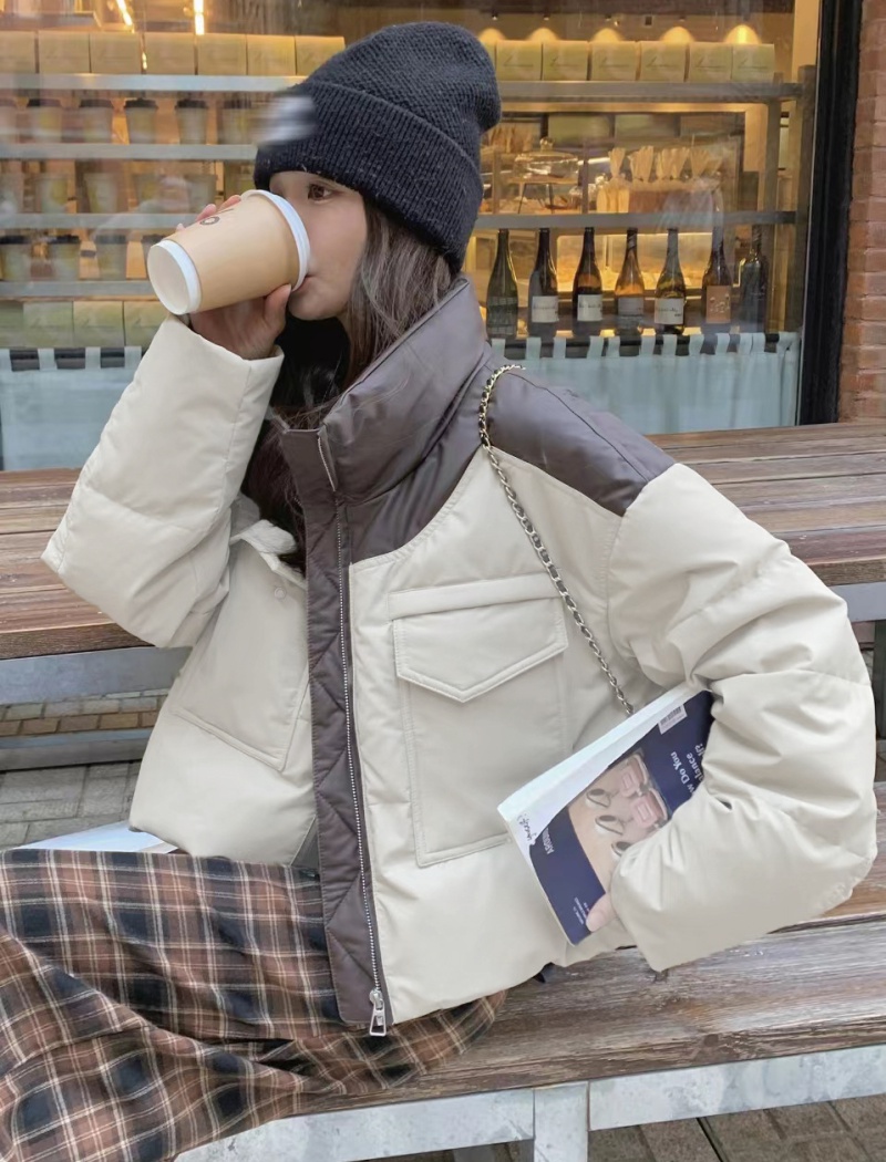 Small fellow winter cotton coat short coat for women